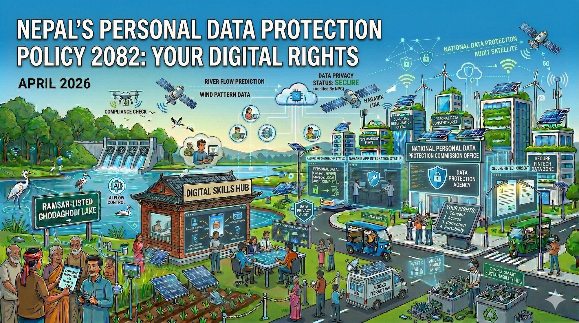 Nepal’s Personal Data Protection Policy 2082: What every citizen needs to know about their digital rights.