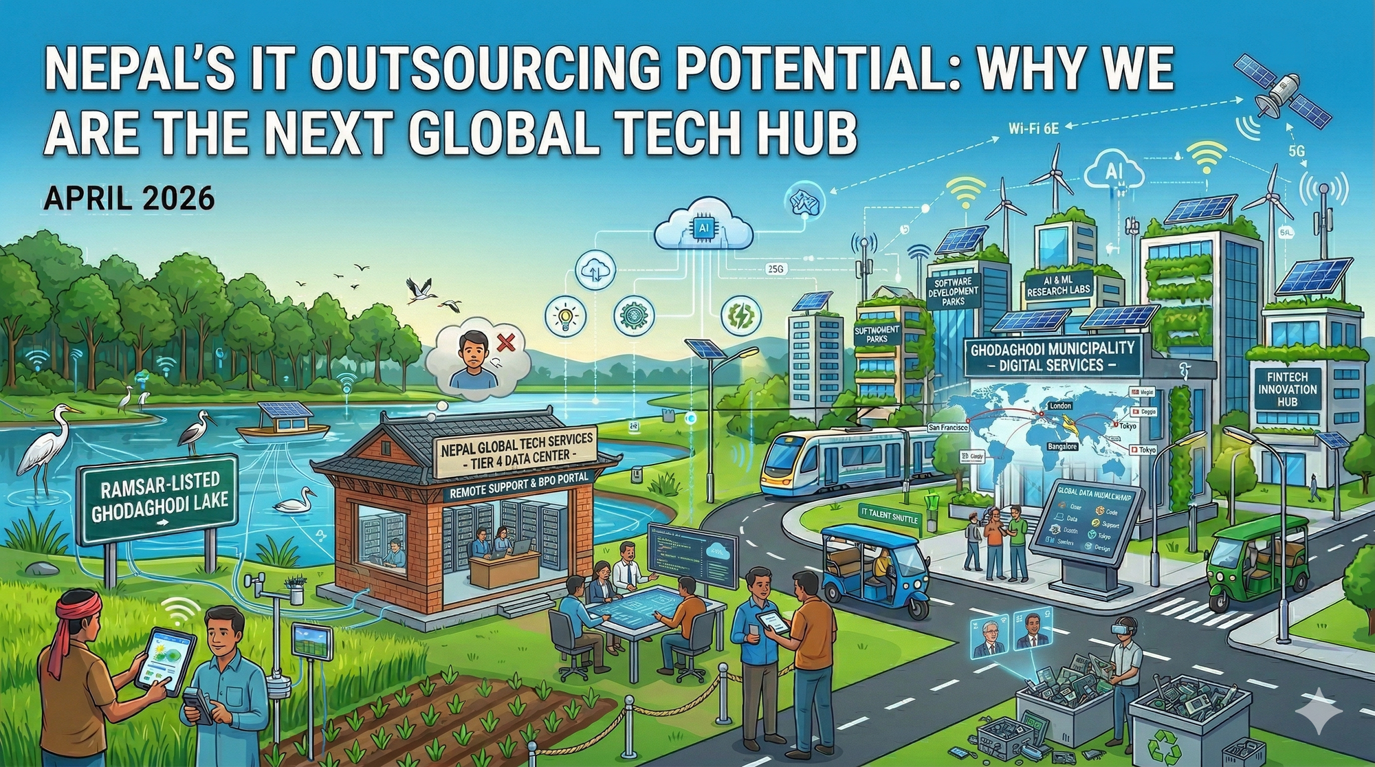 Nepal’s IT Outsourcing Potential: Why we are the next global tech hub.