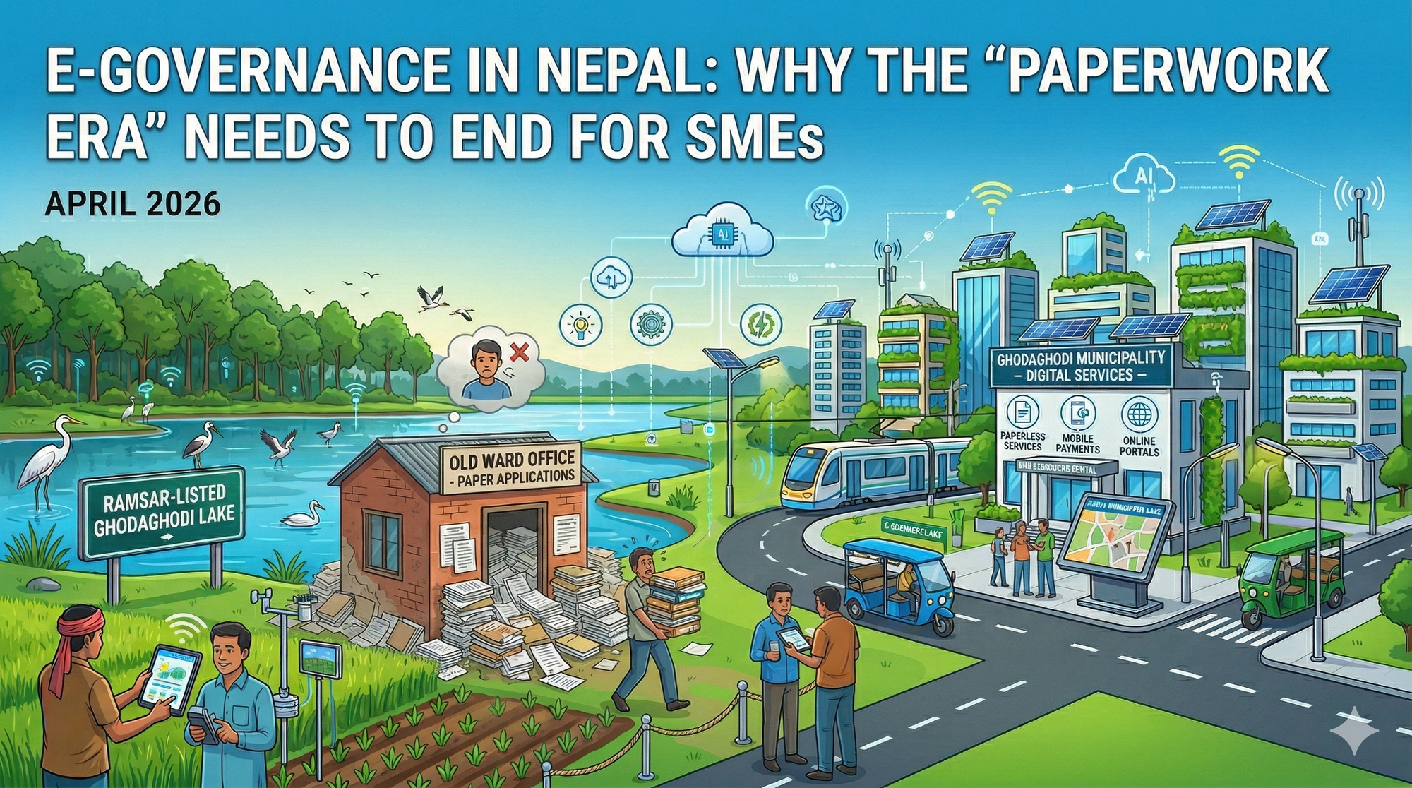 E-Governance in Nepal: Why the "Paperwork Era" Needs to End for SMEs