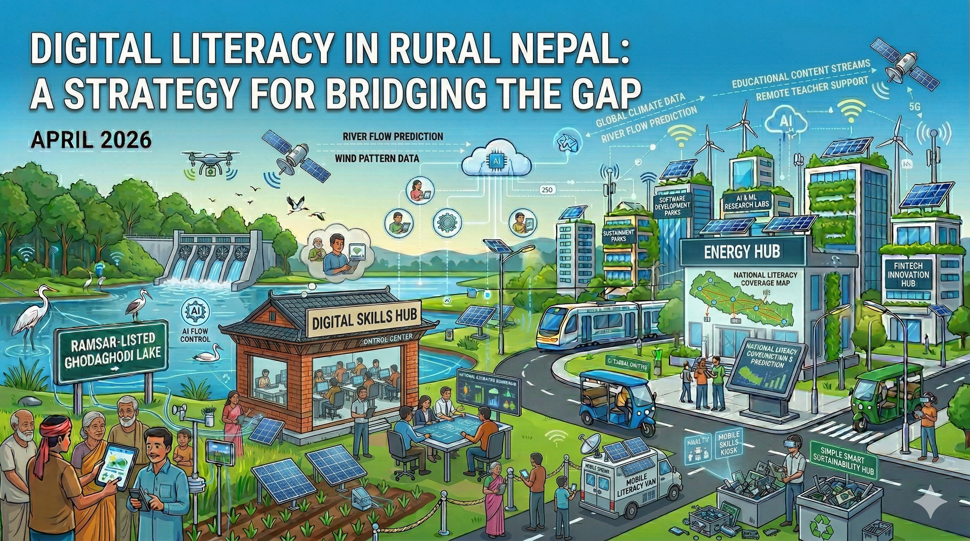 Digital Literacy in Rural Nepal: A strategy for bridging the gap.