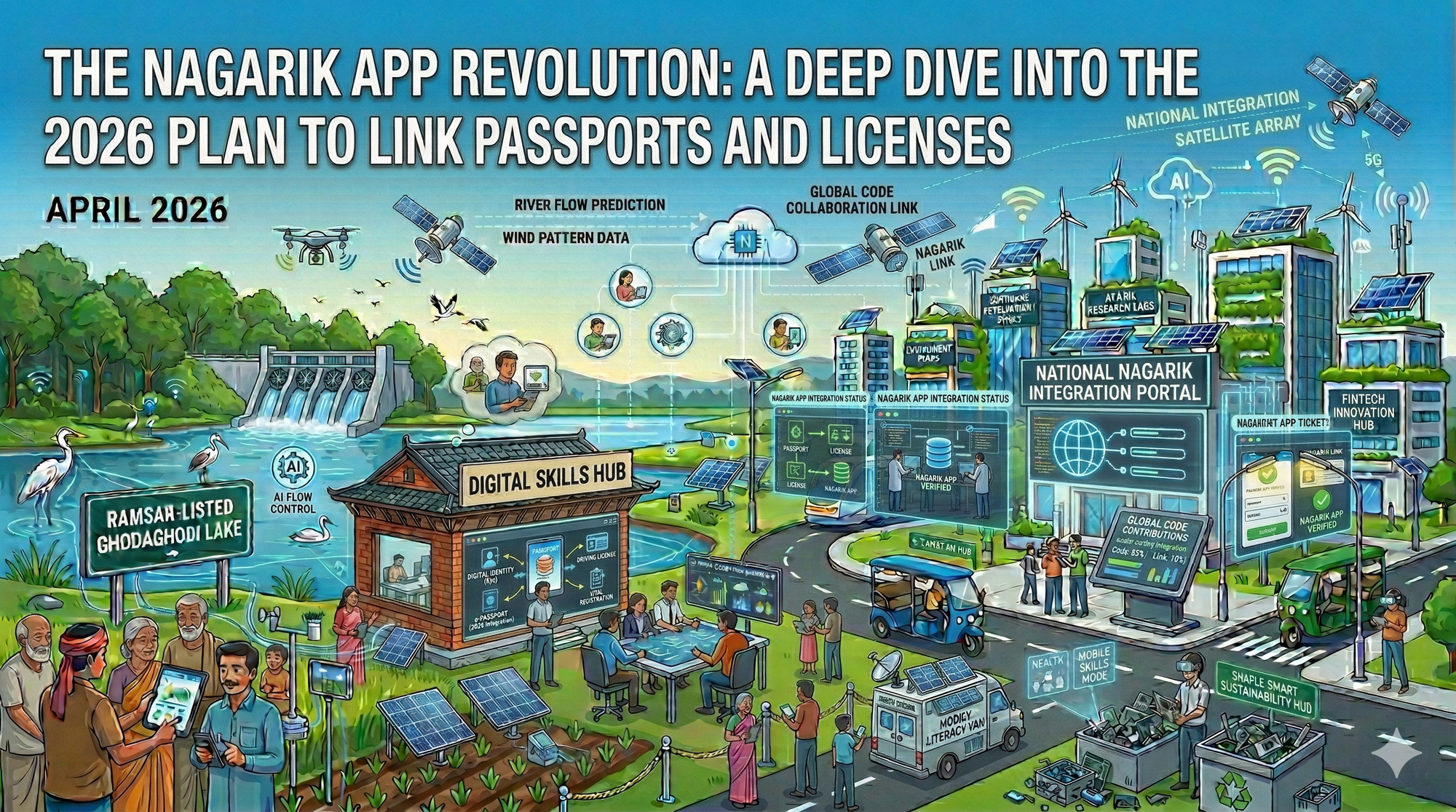 The Nagarik App Revolution: A deep dive into the 2026 plan to link passports and licenses into one integrated system.