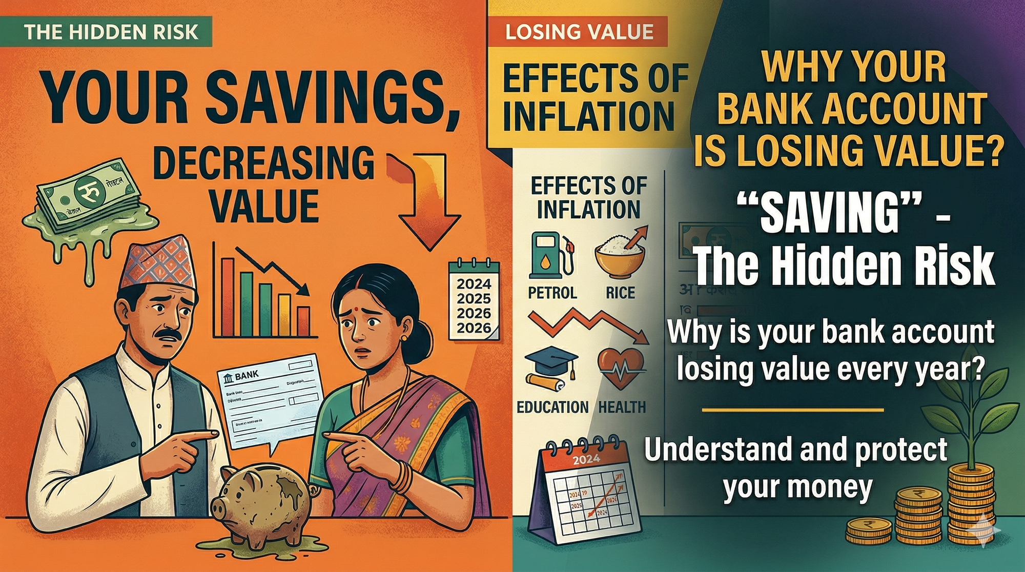 The Hidden Risk of "Saving": Why Your Bank Account is Losing Value Every Year