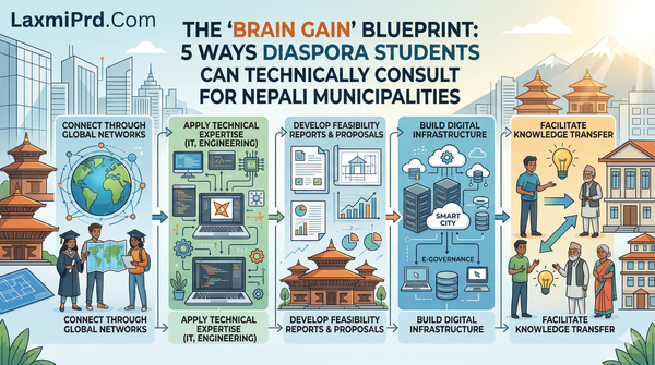 The "Brain Gain" Blueprint: 5 ways diaspora students can technically consult for Nepali municipalities