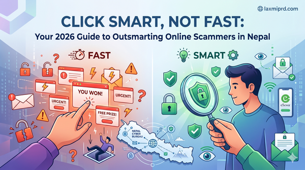 How to Avoid Online Financial Scams: A safety guide for new internet users in Nepal