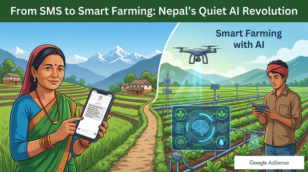 AI for Farmers: How a simple SMS-based AI can give market prices to rural villagers in Nepal.